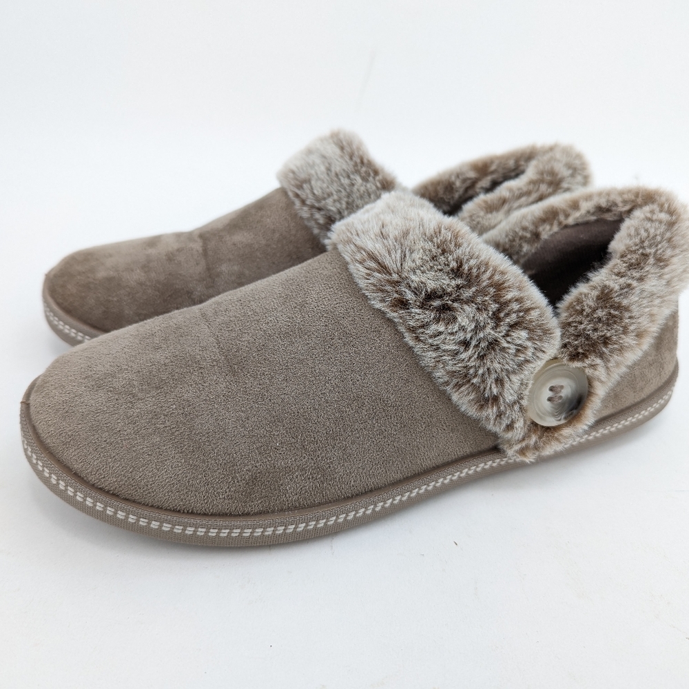 Skechers Women's Cozy Campfire-Fresh Toast Slipper - 8.5 .